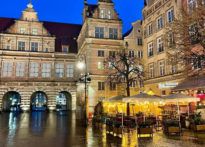 Old Town With A Jacuzzi Lägenhet Gdańsk